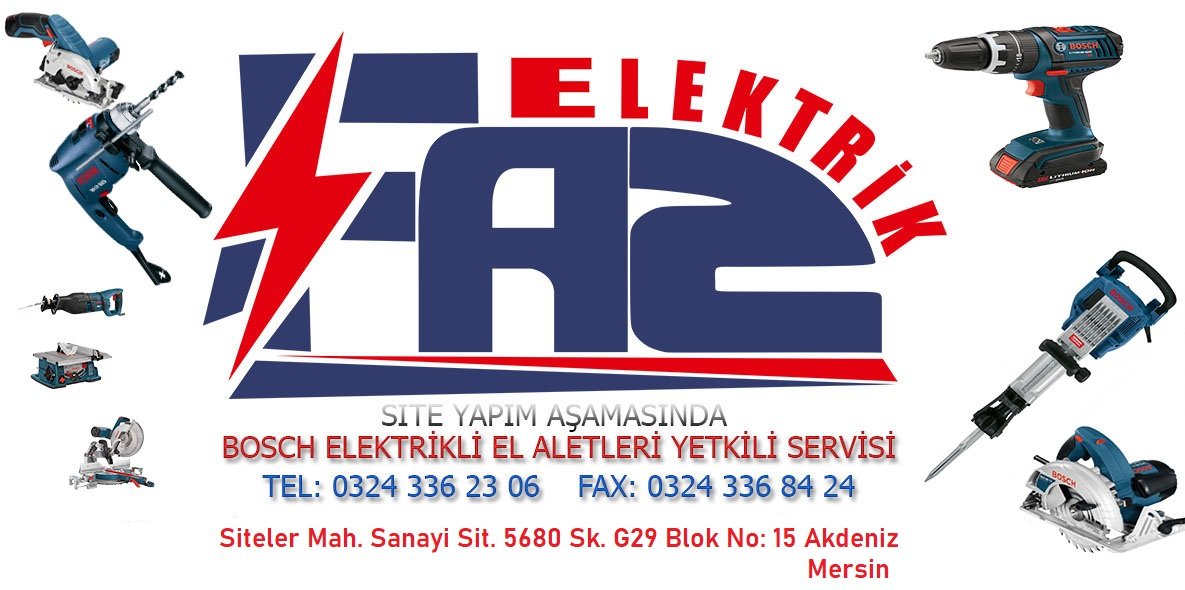 Mersin Elektrikli El Aletleri Servis Tamir Bakm Hizmetleri